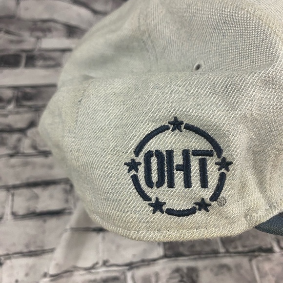 47 Birmingham Barons MiLB Chicago White Socks Wool Tweed Camo Brim Hat Cap - Picture 3 of 9